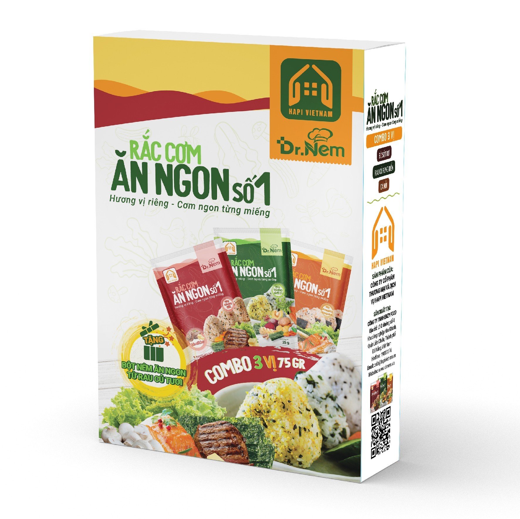 RẮC CƠM ĂN NGON SỐ 1 TỪ NÔNG SẢN VIỆT