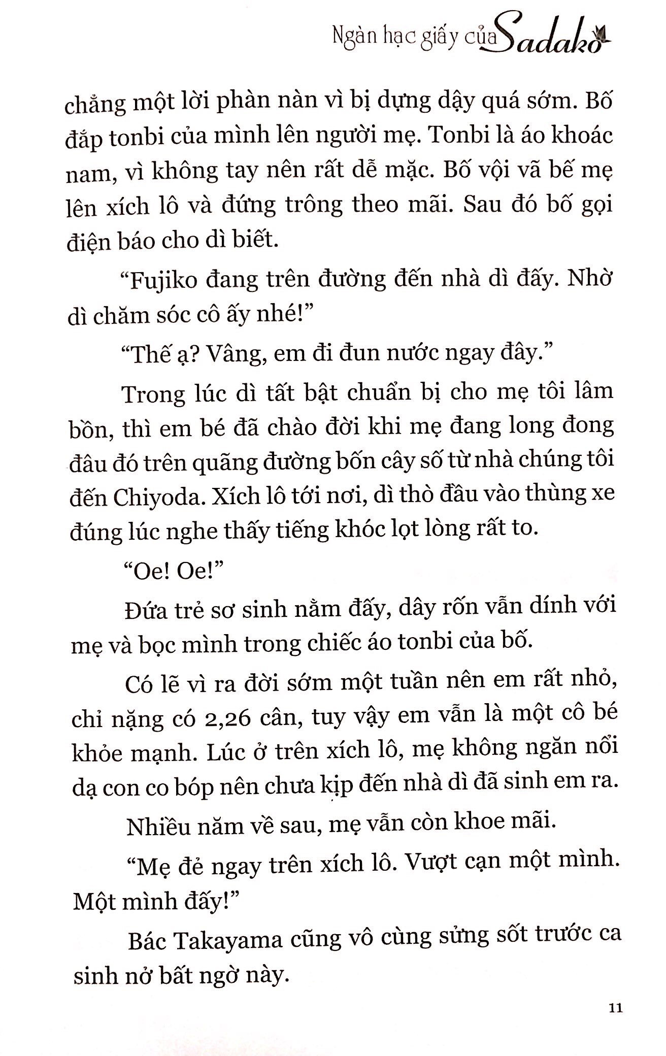 Fahasa - Ngàn Hạc Giấy Của Sadako (Bìa Cứng)