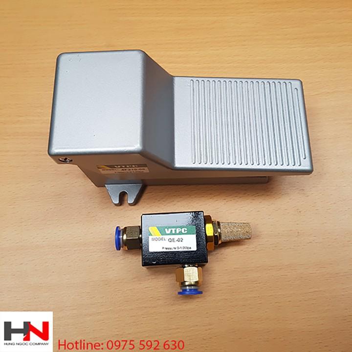 Bộ van bàn đạp có xả nhanh khí nén