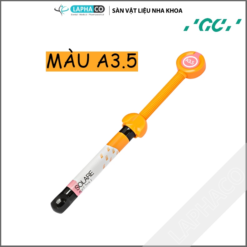 Composite GC Solare Cam trám composite cho răng trước quang trùng hợp x tuýp 3g