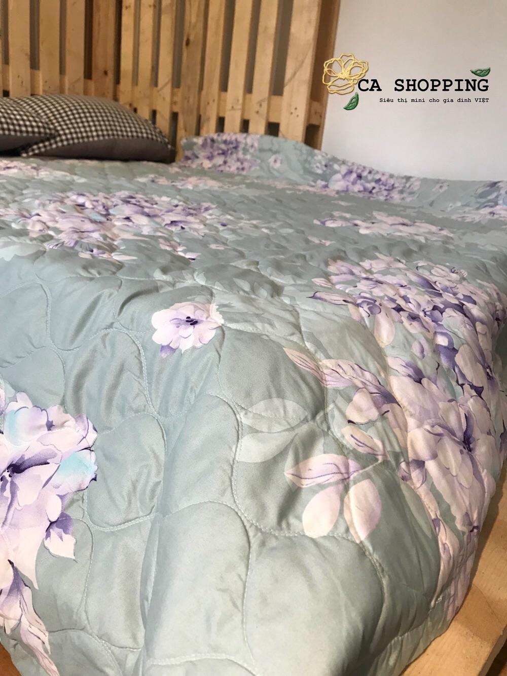 Chăn Hè Chần Bông Cotton Poly ( Gửi Ngẫu Nhiên Hoặc IB Chọn Mẫu )