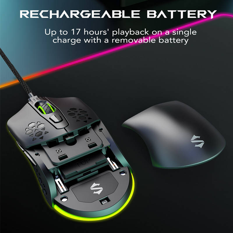 BLACK SHARK BS-M1 3325 wireless dual-mode RGB gaming mouse