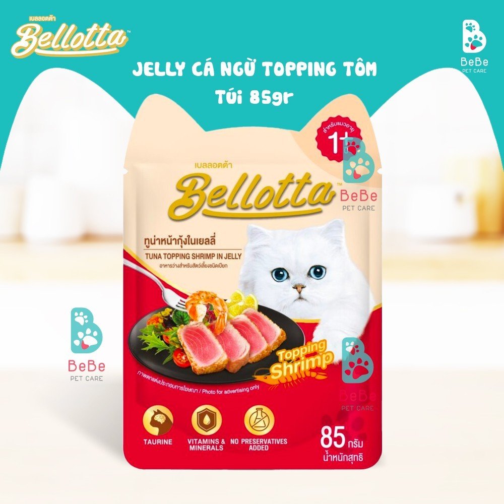 Pate BELLOTTA Từ Thịt Tươi Dinh Dưỡng Cho Mèo Mọi Lứa Tuổi
