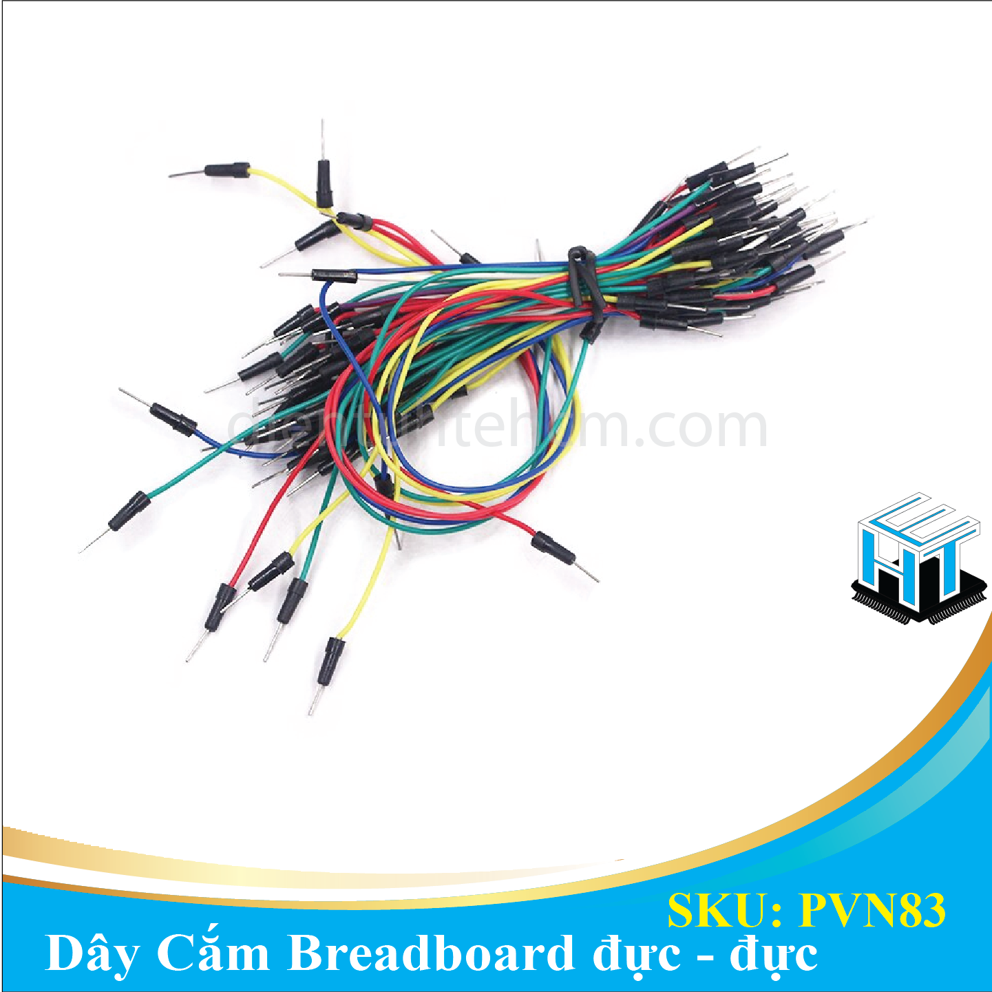 Dây Cắm Breadboard đực - đực nhiều kích cỡ 65 sợi