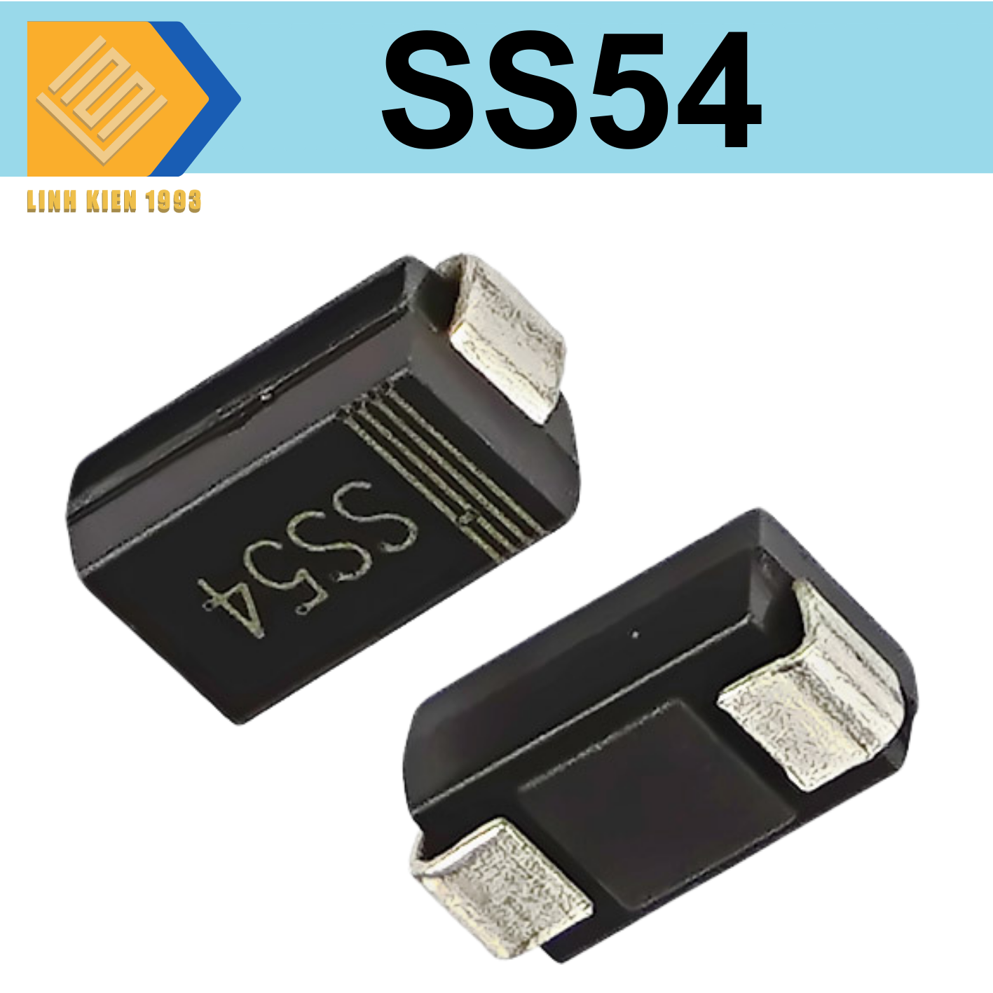 [ 10 CON ] SS54 SMA Diode Shotky 5A 40V