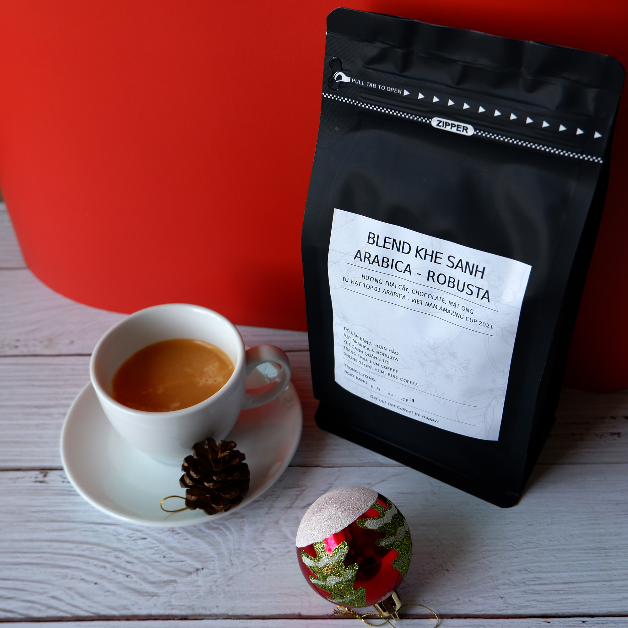 Cà phê Blend Arabica & Robusta Khe Sanh Quảng Trị