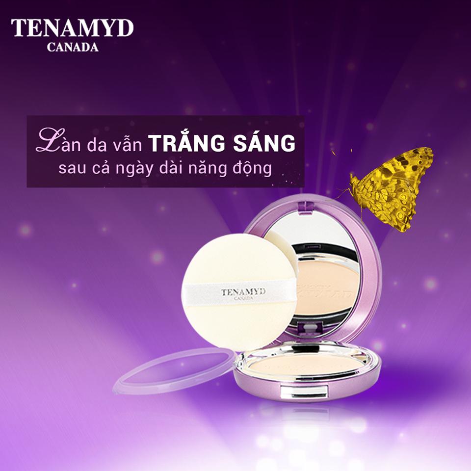 Phấn phủ Tenamyd Intense Whitening Pact SPF50+/PA+++ trắng da