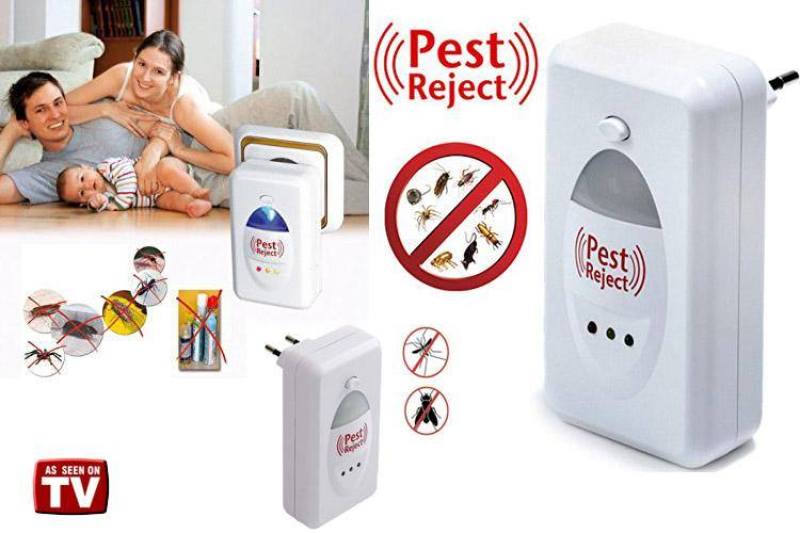 Đuổi chuột bằng sóng siêu âm - Đèn đuổi côn trùng Máy Đuổi Chuột, Gián, Muỗi...