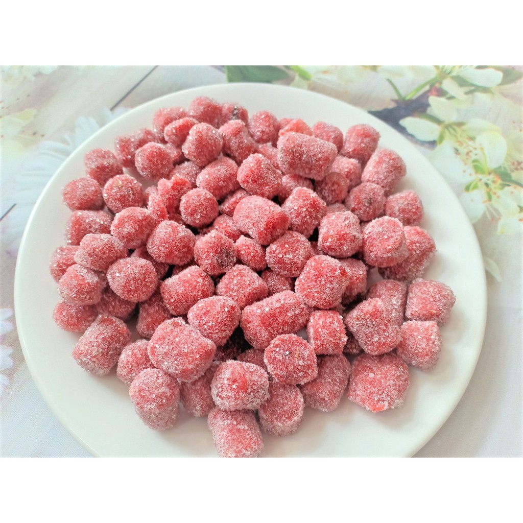 kẹo dâu tây gói 200g