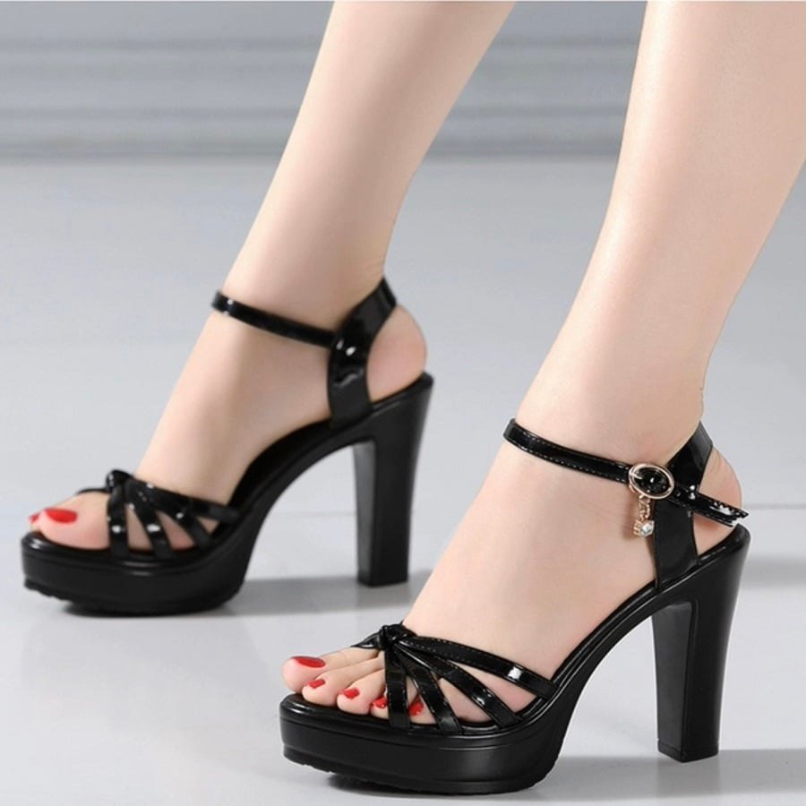 GIÀY SANDAL THẮT NÚT 10P