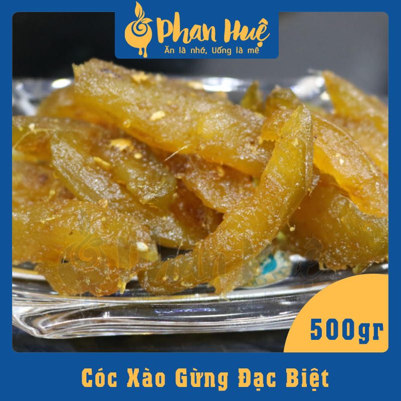 Cóc Xào Gừng Phan Huệ đặc biệt (500g). Cóc tươi chọn lọc 100%, thơm vị gừng ai ăn cũng mê. Quà đặc biệt của người Hà Nội