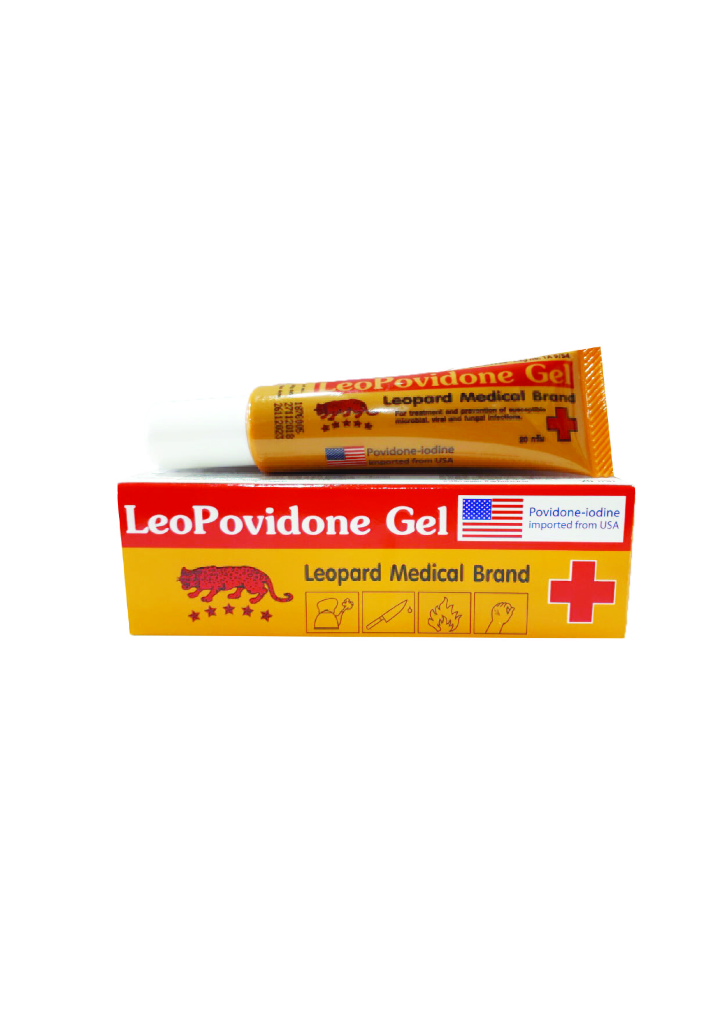 [HCM]CHERRY PHARMACY: Gel sát khuẩn Leopovidone 20g (THÁI LAN)