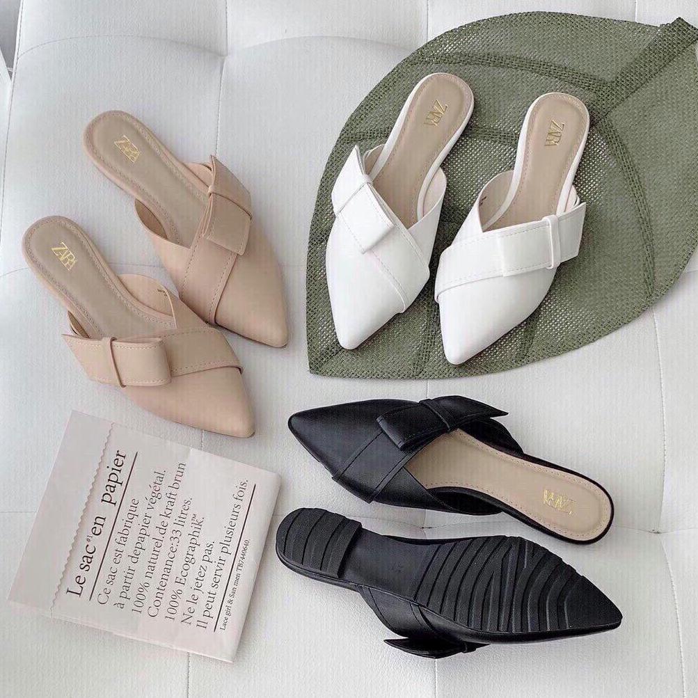 Sục nữ bệt nơ lệch da mềm