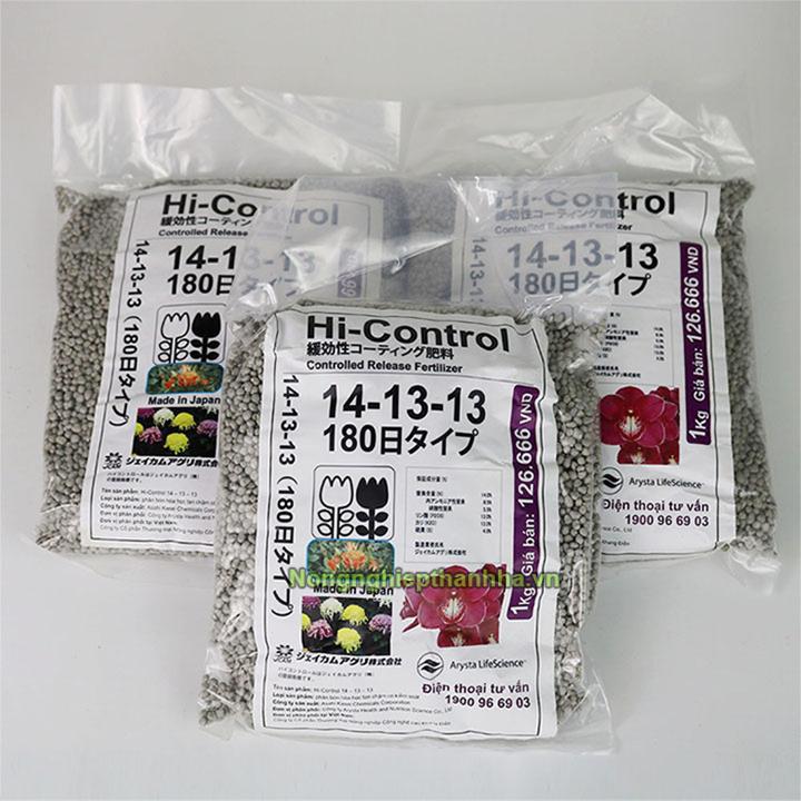 Phân chì tan chậm Hi-Control  dùng cho hoa - Gói 1kg