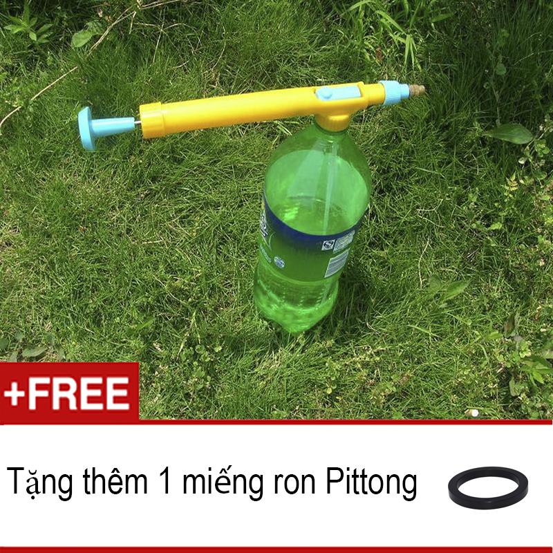 Đầu Pittong Hơi Phun Tưới Cây, Gắn chai nước ngọt