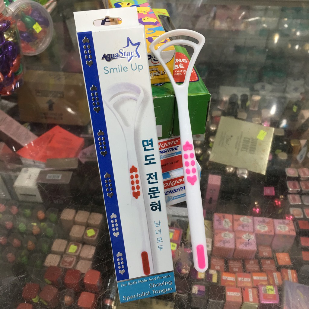 1 cây cạo lưỡi hiệu Aqua Star