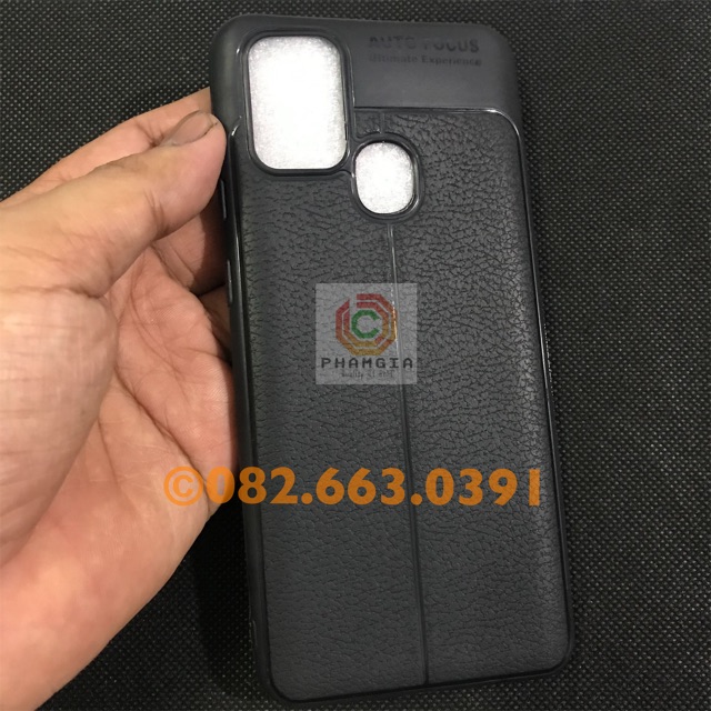 Ốp Lưng Samsung A21S Galaxy Dẻo Đen