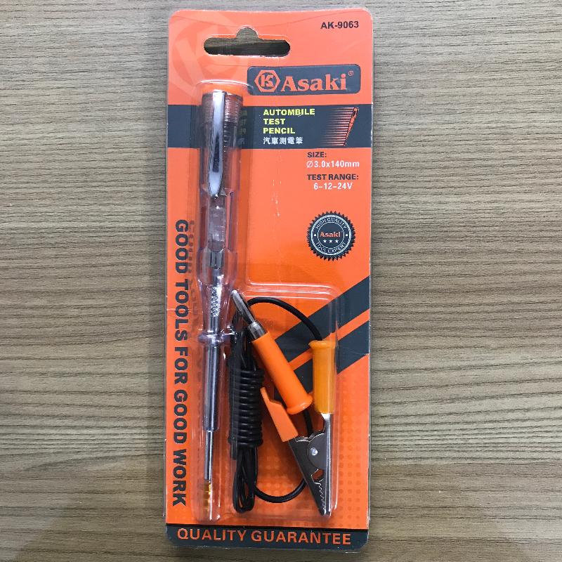 Bút thử điện một chiều dc asaki ak-9063