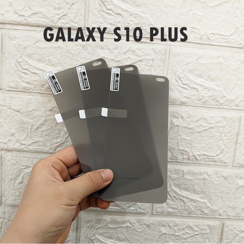 Miếng dán dẻo TPU chống nhìn trộm Samsung Galaxy S10 Plus