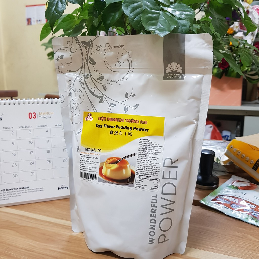 Bột Wonderful Pudding Trứng 1kg