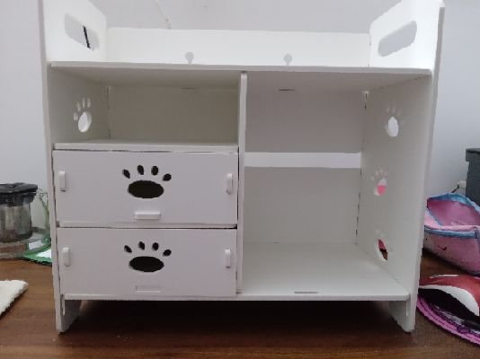 Kệ để mỹ phẩm, kệ đựng mỹ phẩm chân chó