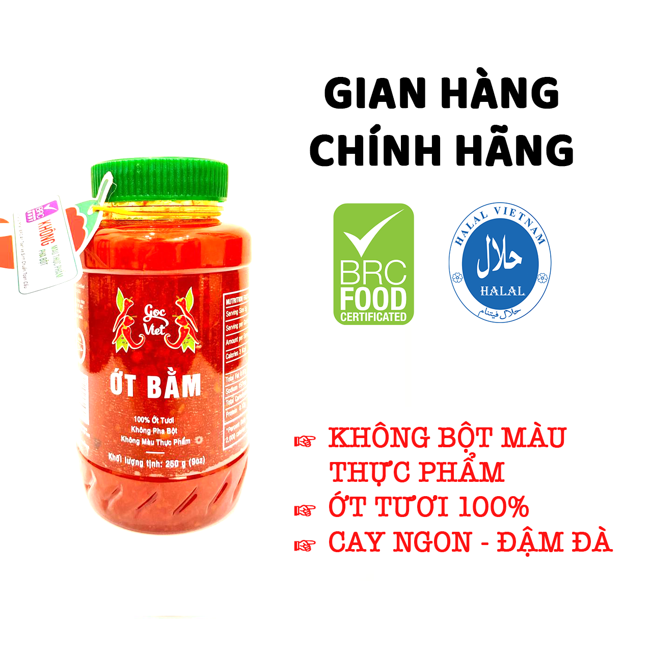 Ớt bằm 250 g