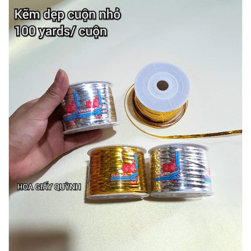 Kẽm dẹp cuộn 100yards