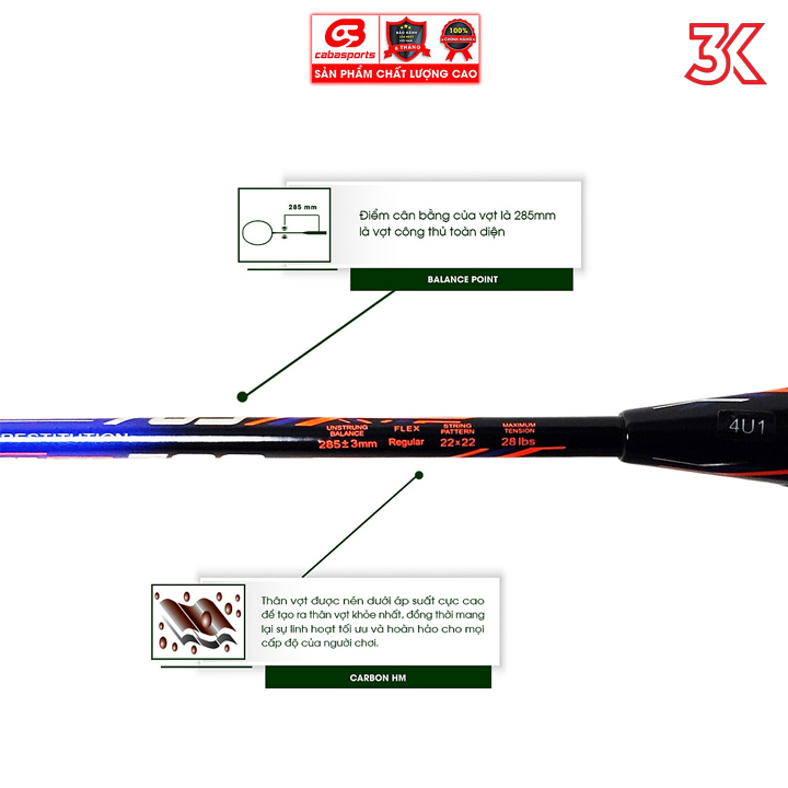 Vợt cầu lông ProKennex POWER PRO 709 4U