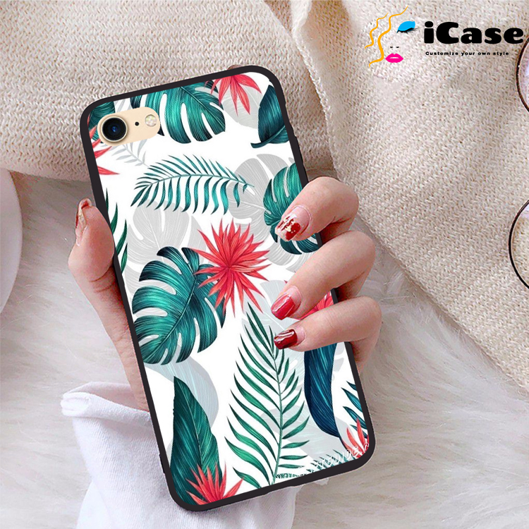 Ốp lưng iPhone 7 viền dẻo TPU BST Hoa