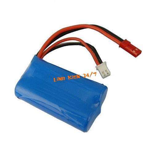 Pin sạc lithium 2s 7.4v–8.4v 3000mah dòng xả cao