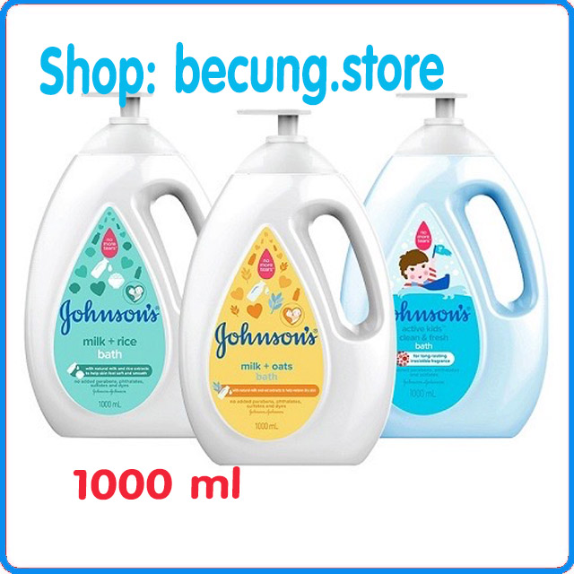 Sữa tắm Johnson Baby cho bé 1000ml (date mới).