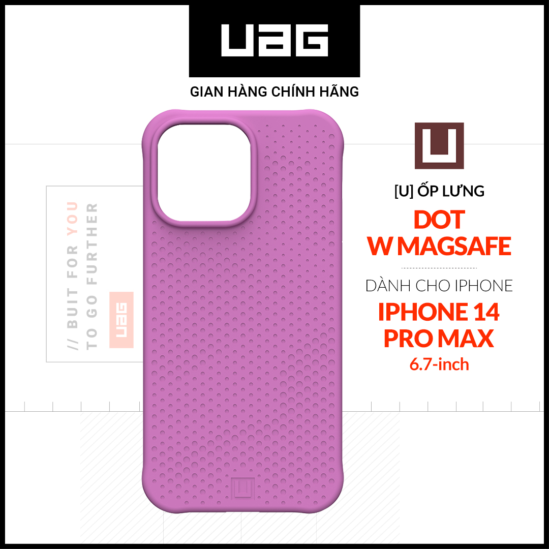 [U] Ốp Lưng UAG DOT W Magsafe Cho iPhone 14 Pro Max [6.7 INCH]