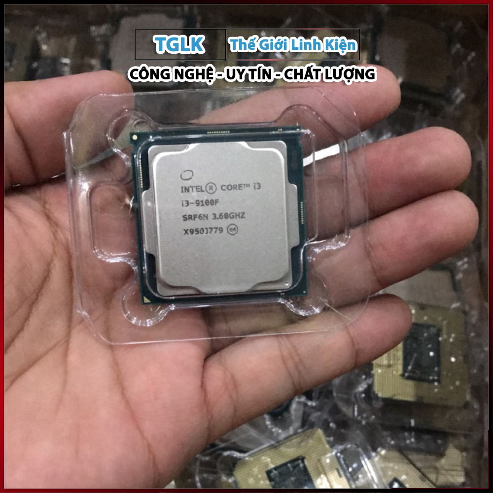 Vi Xử Lý CPU Intel Core i3 9100F Tray