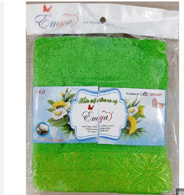 KHĂN COTTON CAO CẤP EMYA E4.0 30X50