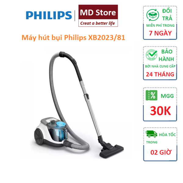 Máy hút bụi Philips XB2023/81 công suất tối đa 1800W – BH 12 tháng