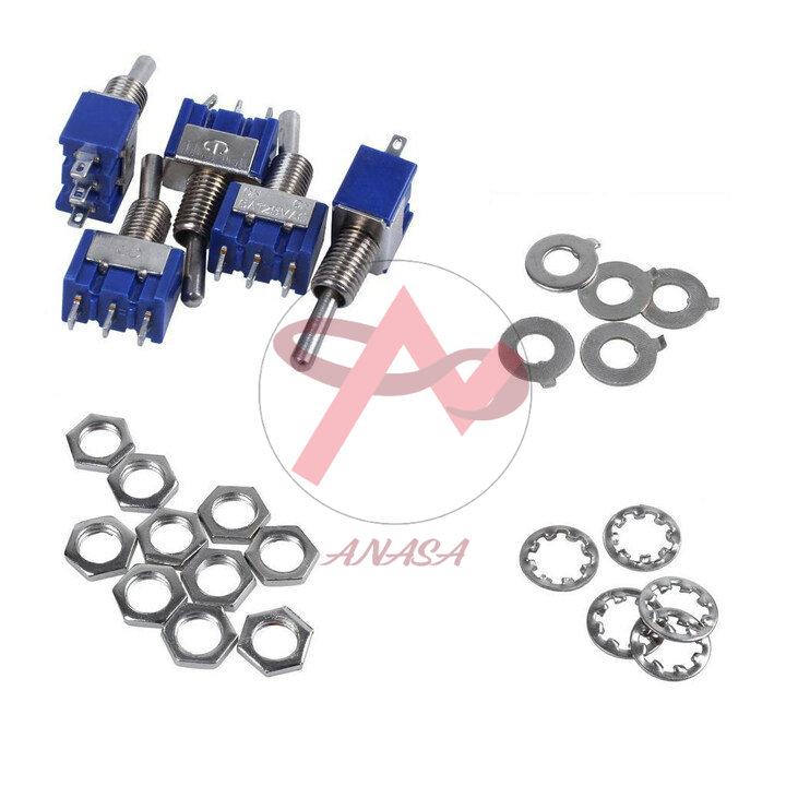 Công Tắc Gạt MTS-103 3 Chân 3 Vị Trí 2A 250VAC