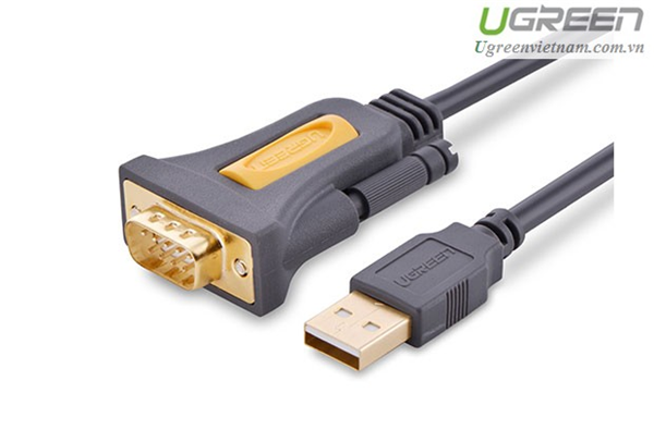 Cáp usb to com dài 1m ugreen 20210 cao cấp