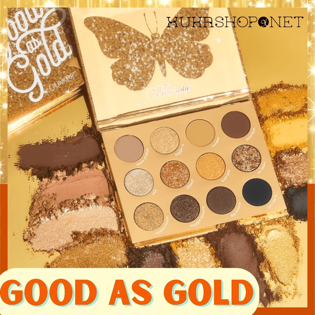 Bảng Phấn Mắt Colourpop Good As Gold