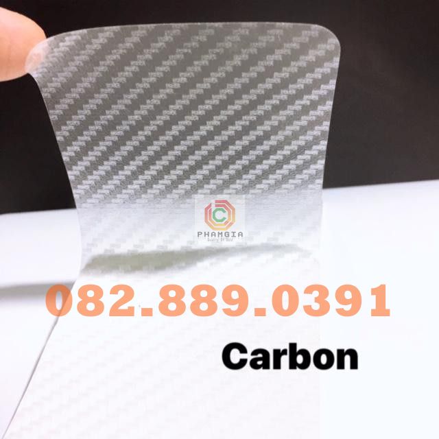 Miếng dán mặt lưng skin carbon Xiaomi Redmi 6/ 6A/ 6 Pro