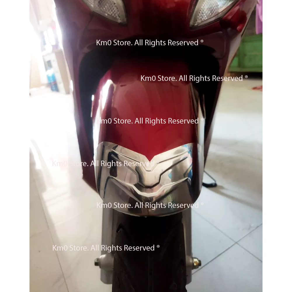 Bộ Ốp Mỏ & Đuôi Dè VISION 2021 - 2025 Inox VT20