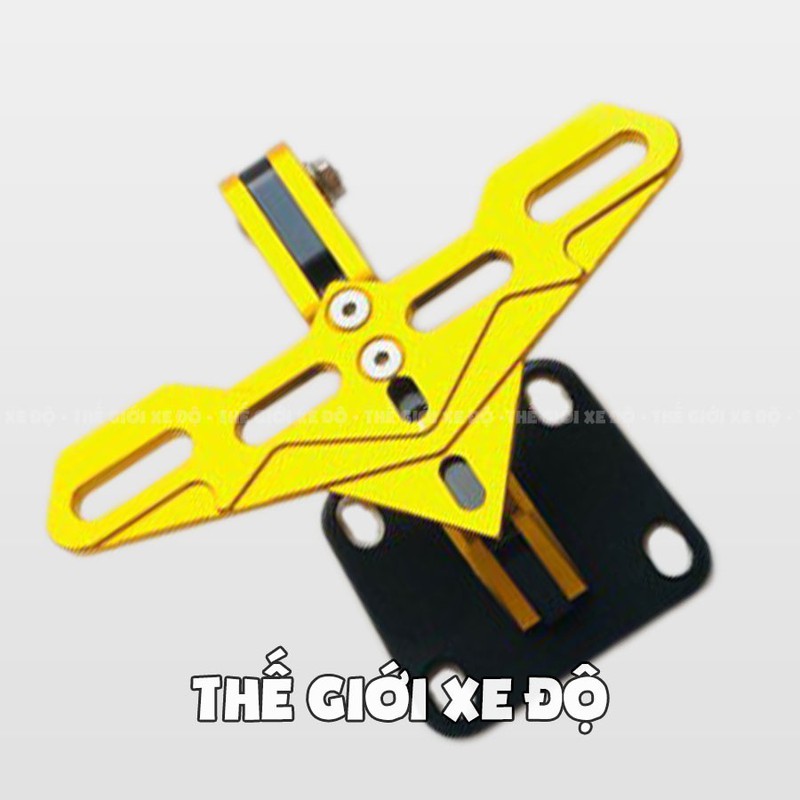 Pát biển số winner 2 chiều gập đút gầm