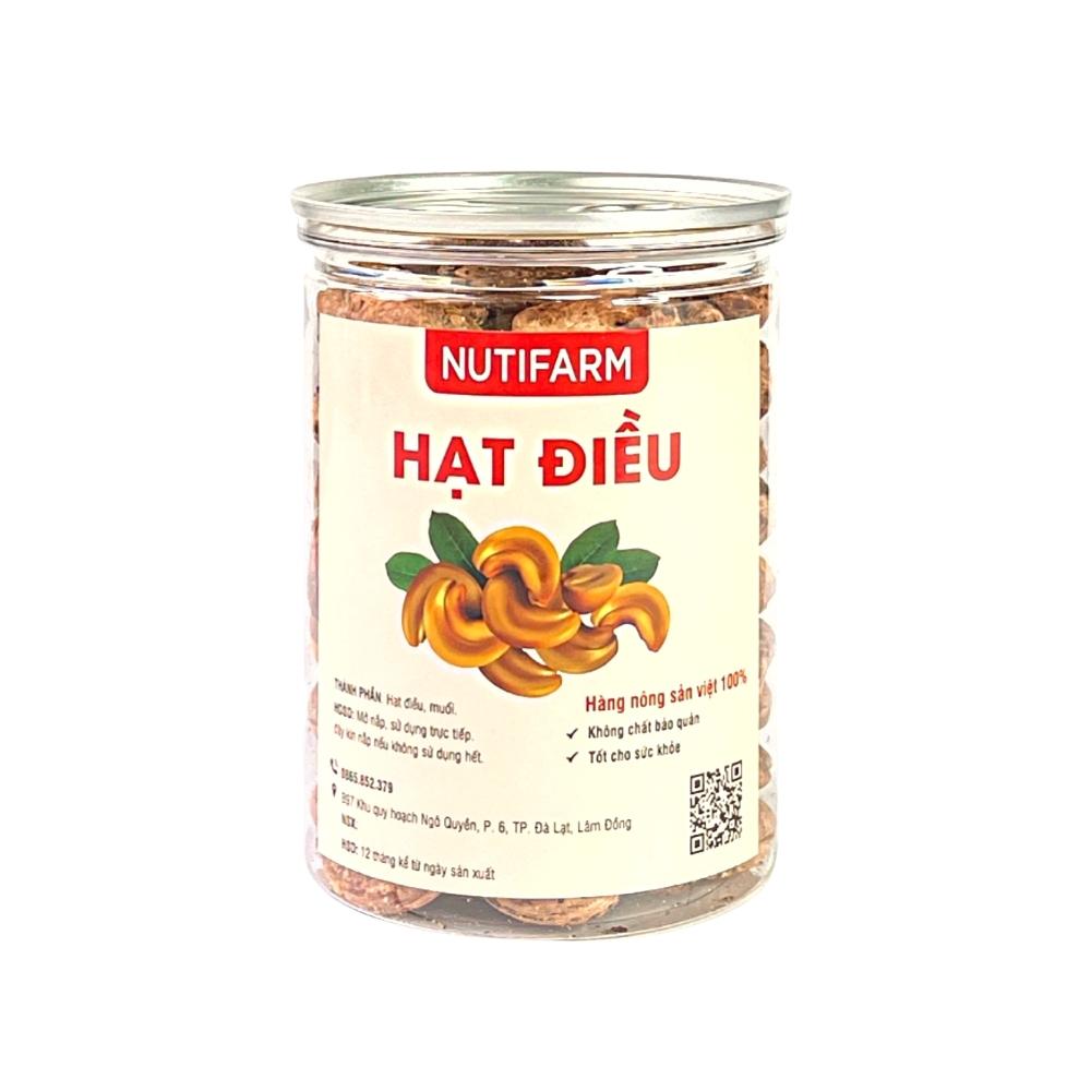 Hạt dẻ cười mỹ không tẩy trắng NutiFarm 300gr, hạt dẻ cười nhập khẩu