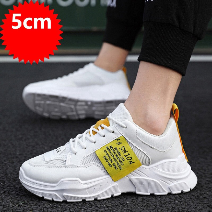 Giày thể thao nam sneaker tăng 5cm chiều cao Hót Trend 2020 - GN45 thích hợp mang đi chơi, đi học, đi làm giá rẻ