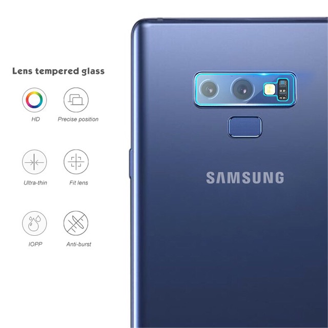 Kính cường lực bảo vệ camera Note 8/ Note 9 / Note 10 / Note 10 Plus