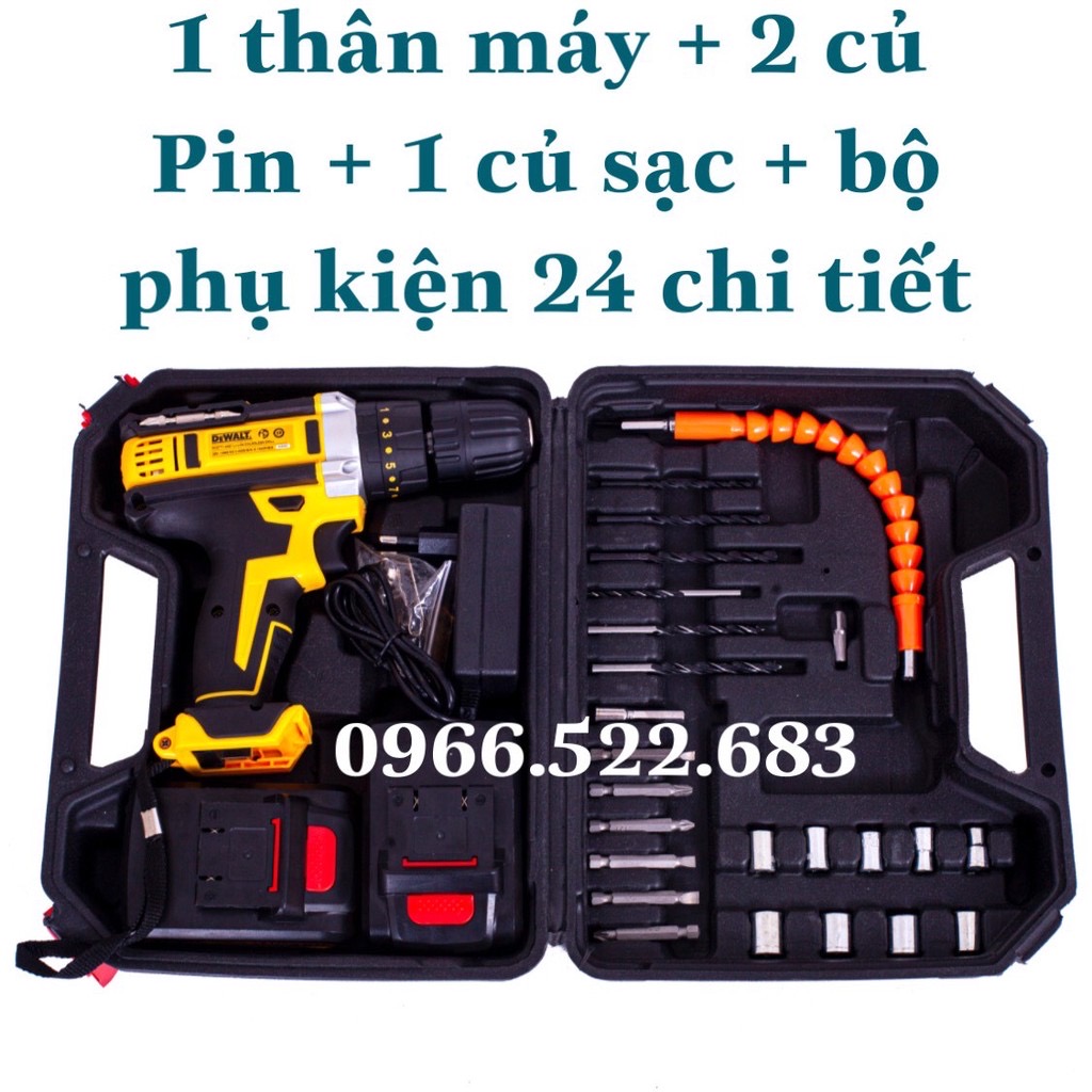 Máy khoan - Khoan pin Dewalt 36V đa năng