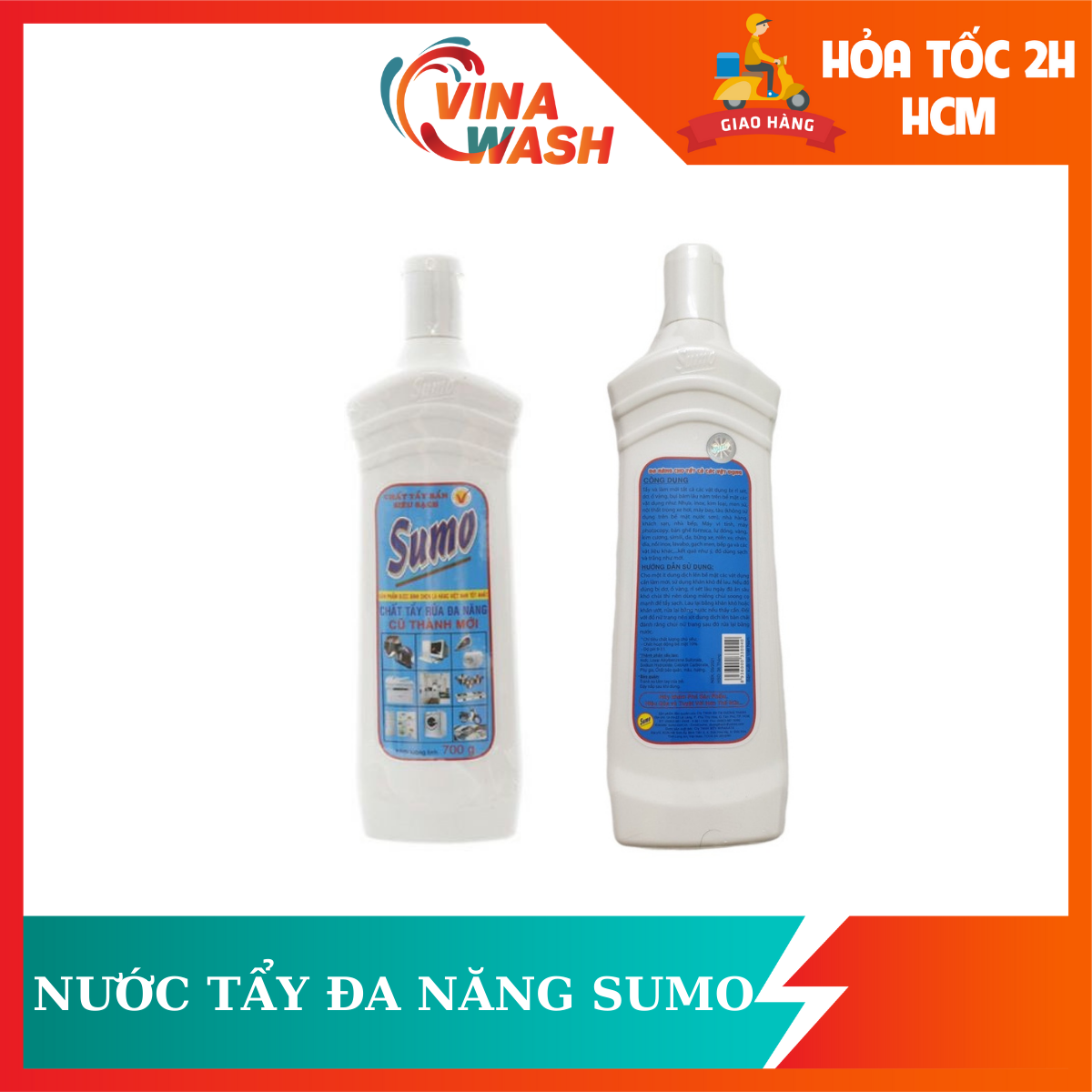 Dung dịch tẩy đa năng Sumo (Dung tích: 700ml)