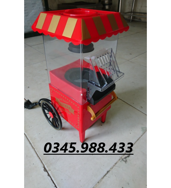 Máy nổ bỏng ngô bắp rang bơ mini
