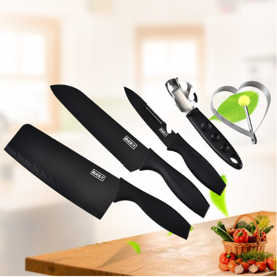 BỘ DAO 5 MÓN BUCK-T CAO CẤP