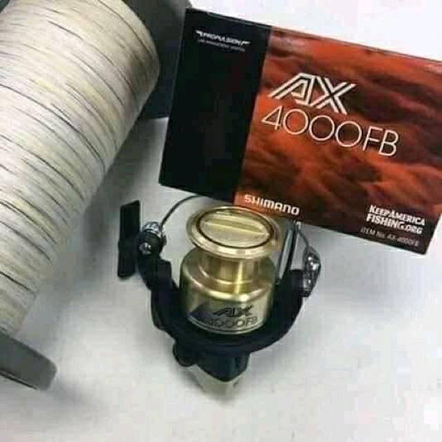 Máy câu Shimano AX 4000FB  (cam kết bán hàng chất lượng có bảo hành)
