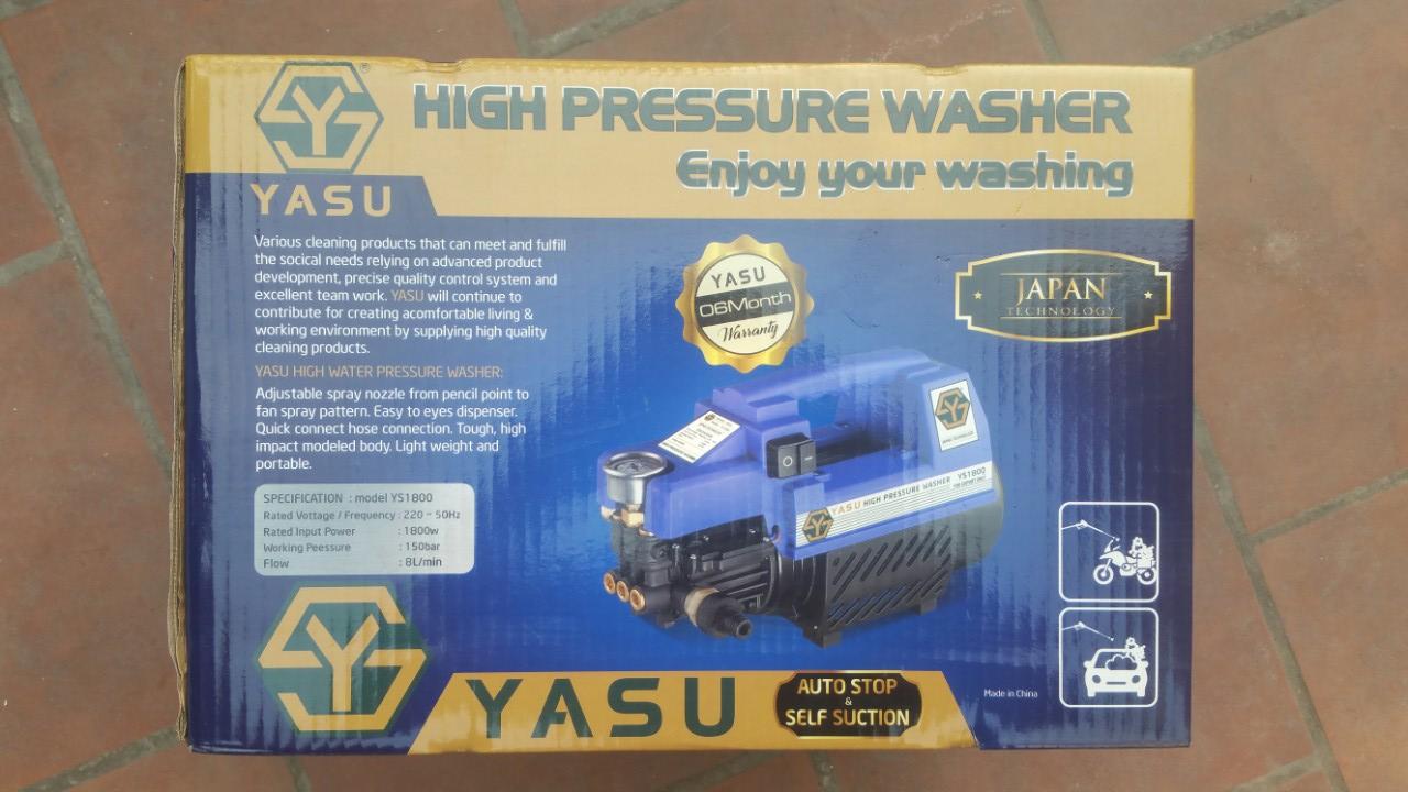 MÁY RỬA XE JAPAN TECHNOLOGY YASU 1800W